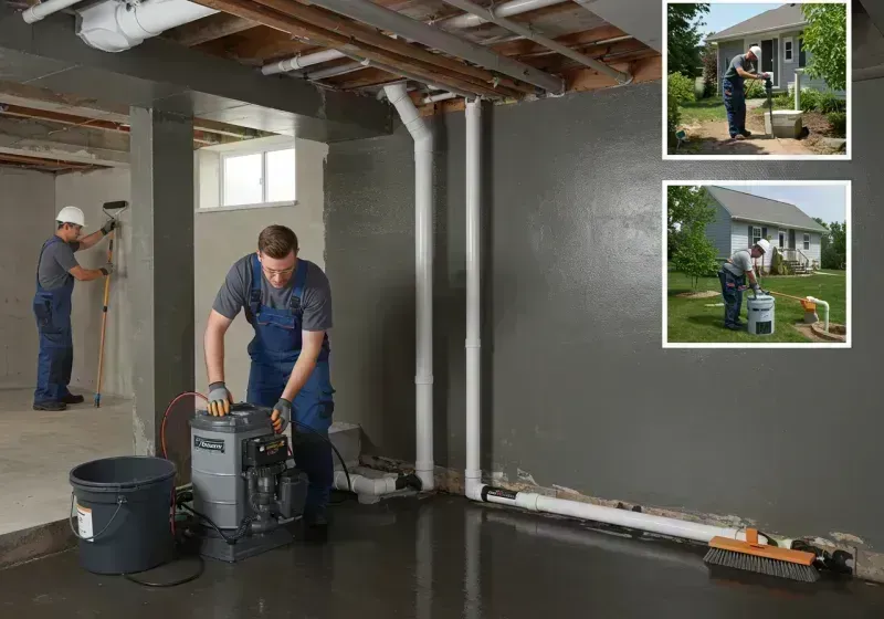 Basement Waterproofing and Flood Prevention process in Athens, MI